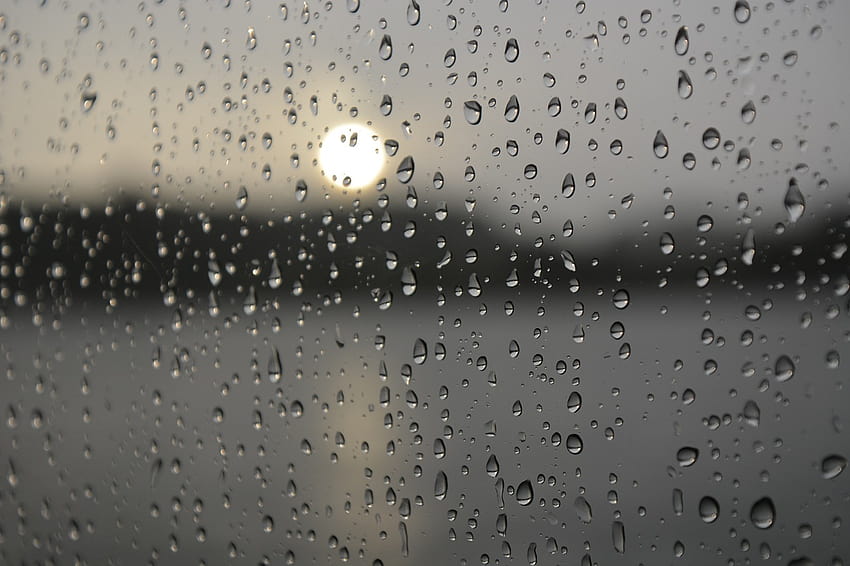 Waterdrop Rain Window, drip rain HD wallpaper