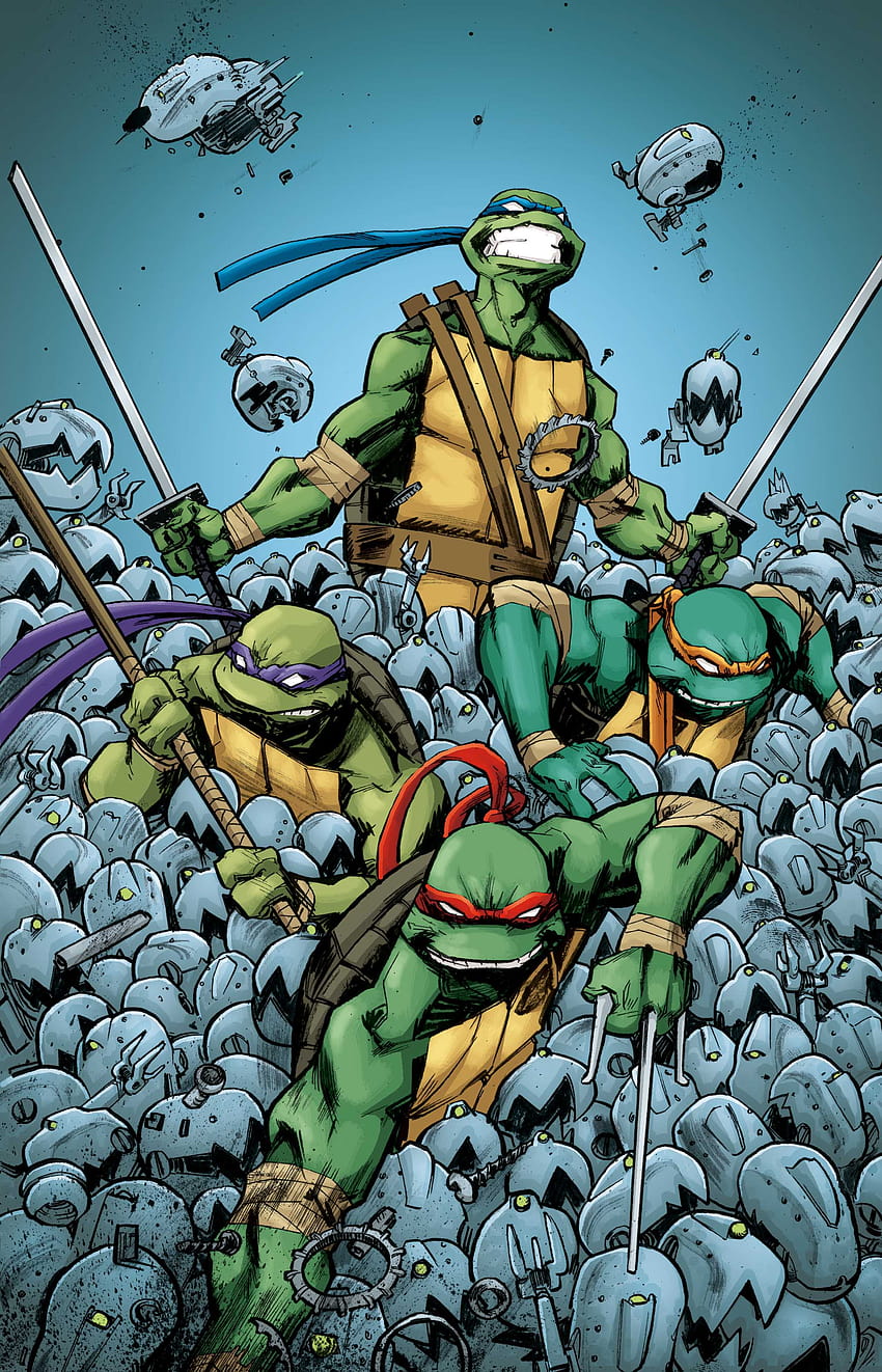 Komiks Teenage Mutant Ninja Turtles, Raphael Ninja Turtles Tapeta na telefon HD