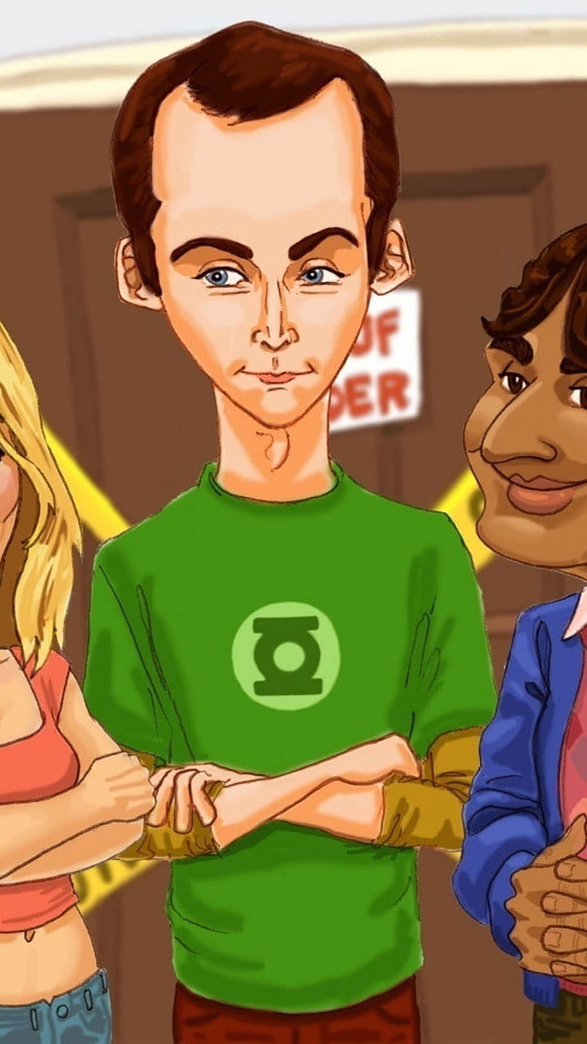 The Big Bang Theory Drawing Sitcom Funny Sheldon Geeks For You For And Mobile Big Bang