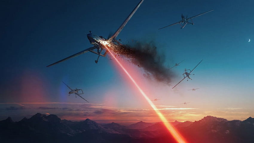 Laser weapons 'riding the wave' created by Tesla, battery innovators, energy weapons HD wallpaper