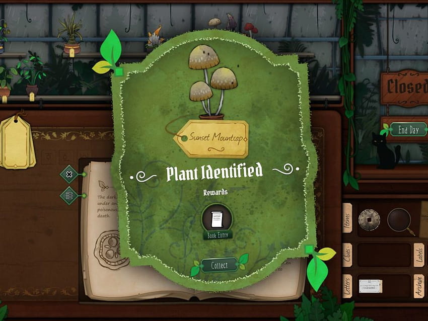 Running an eldritch plant shop in Strange Horticulture is everything I want in life HD wallpaper