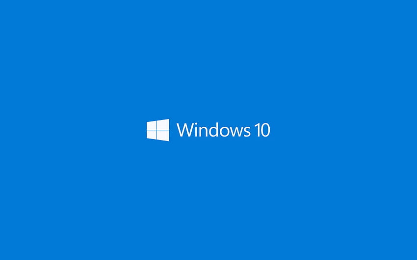 Windows 10, Microsoft Windows, Operating systems, Minimalism, Logo / and Mobile Backgrounds, windows 10 minimalism HD wallpaper