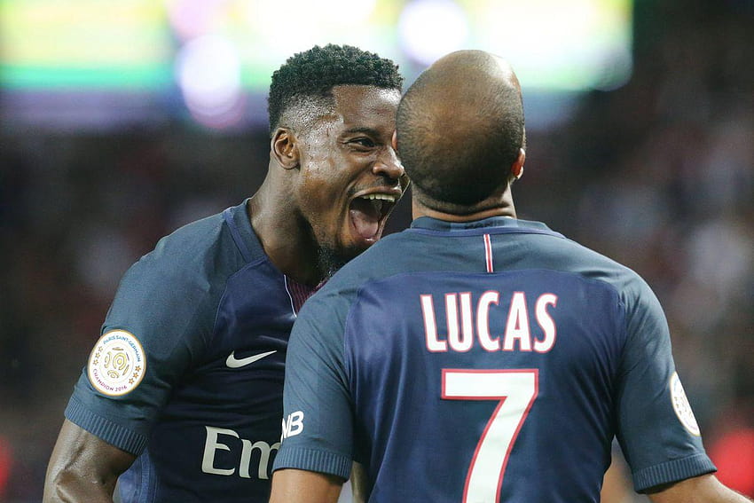 Serge Aurier helped convinced Lucas Moura to come to HD wallpaper