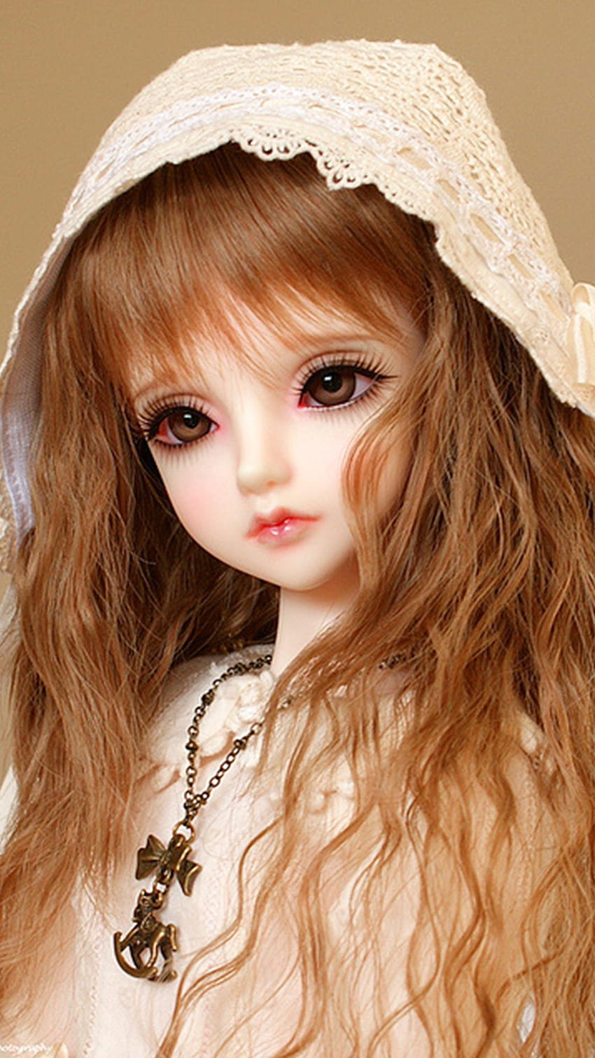 Fluorescent Pink Cute Doll Live, cute and beautiful baby doll ...