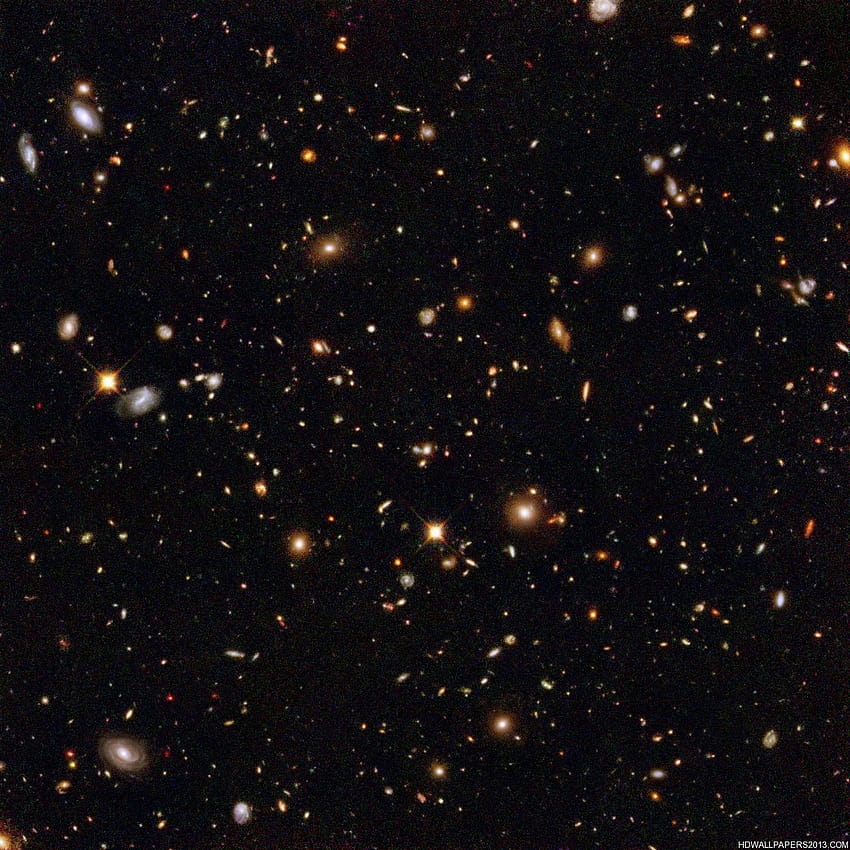 Hubble Ultra Deep Field HD phone wallpaper
