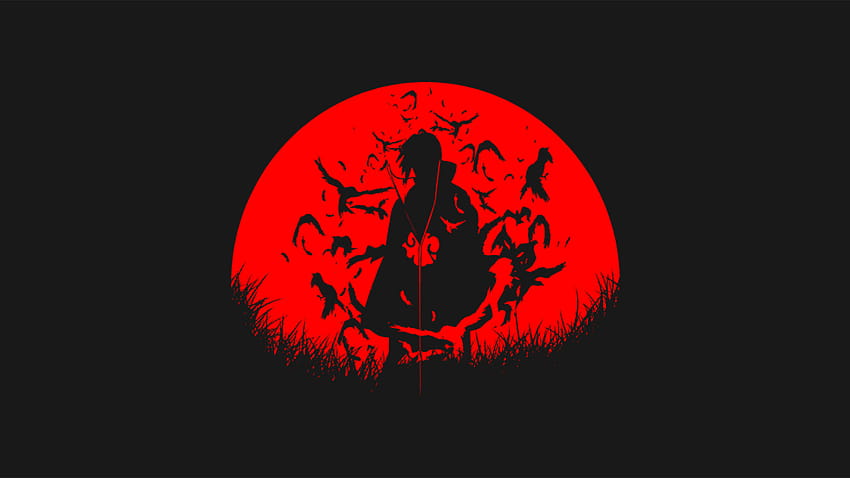 Naruto, Akatsuki, akatsuki logo HD wallpaper