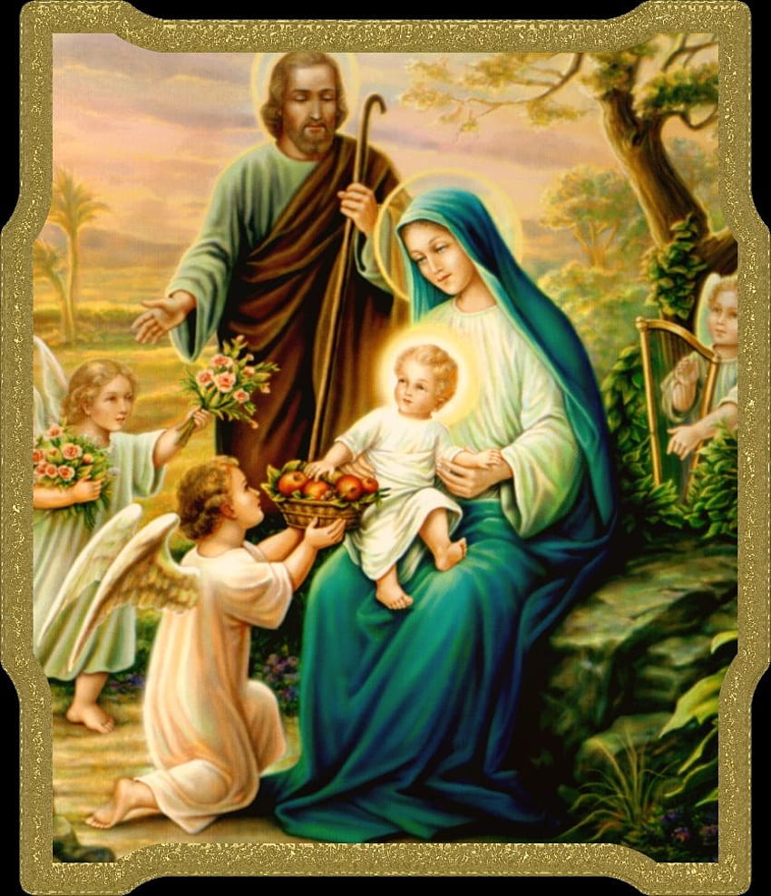 THE FAMILY HOME, holy family android HD phone wallpaper | Pxfuel