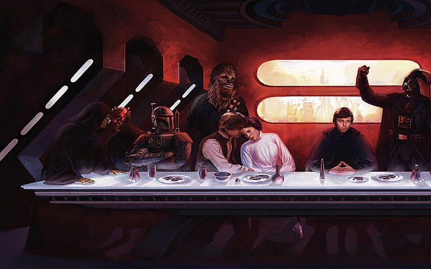 Star Wars Last Supper ·① HD wallpaper