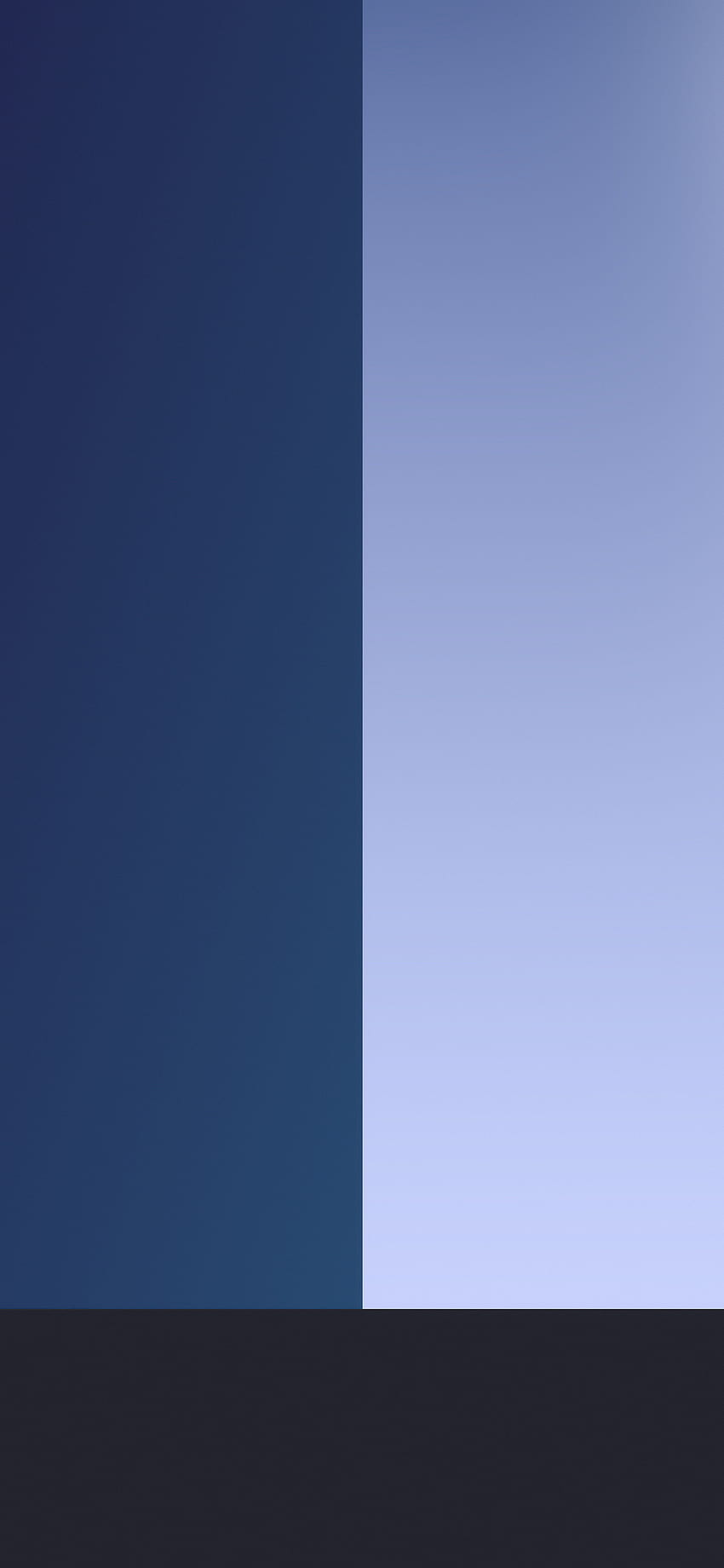 iPhone Duo con colori divisi, mezzo schermo Sfondo del telefono HD