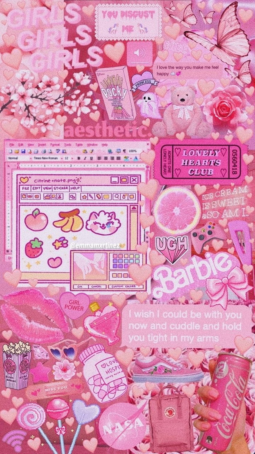 barbie pink dreams, barbie aesthetic HD phone wallpaper