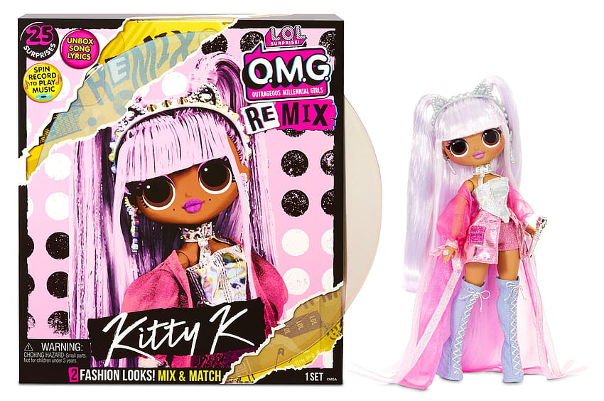 LOL Surprise OMG Remix Kitty K Fashion Doll, lol omg remix HD wallpaper