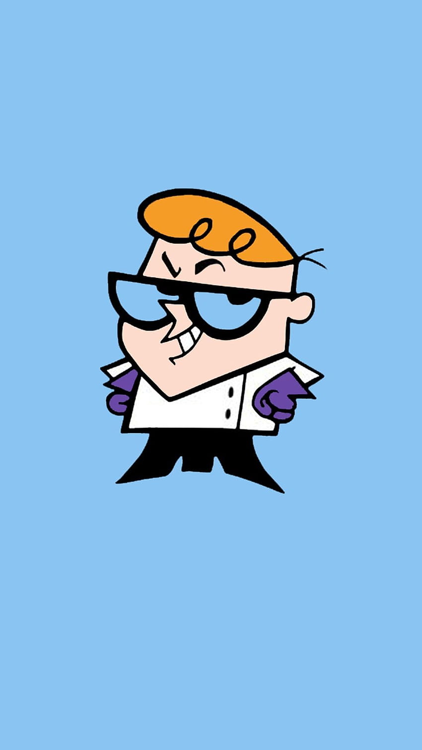 Funny Dexter Cartoon Iphone Plus Zabawna, mobilna kreskówka Tapeta na telefon HD