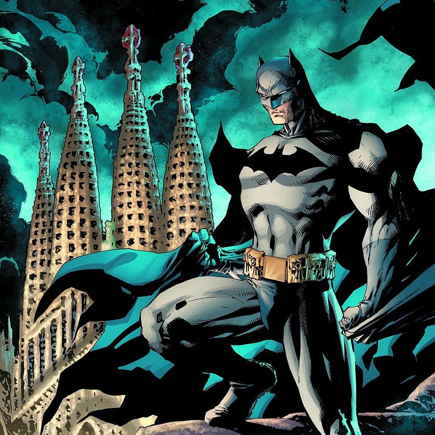 IPad art from Jim Lee of DC Comics superhero Batman [1024x1024] for your ,  Mobile & Tablet, superhero poses HD phone wallpaper | Pxfuel