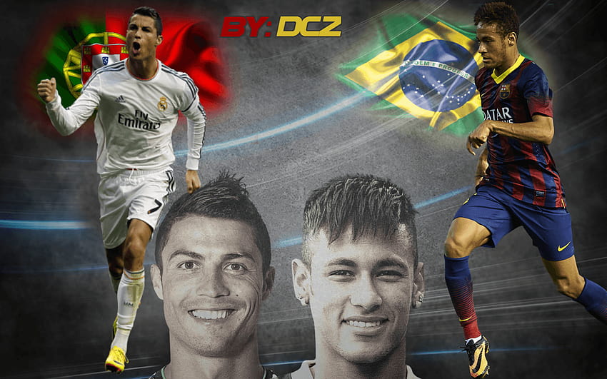 Ronaldo Vs Neymar 2016, neymar vs ronaldo HD wallpaper | Pxfuel