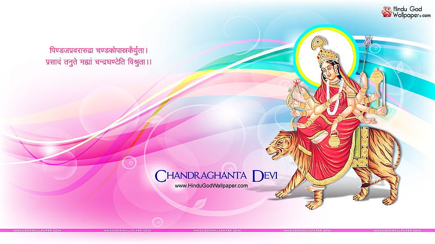 JKYog India - Wisdom - Navaratri Day 3: Worshiping Maa Chandraghanta,  Rituals, and the Tale of bravery and courage