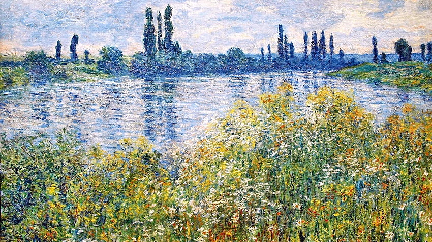 2560x1440 Französische Gemälde, Claudemonetworks, Monet Art, Kunst HD-Hintergrundbild