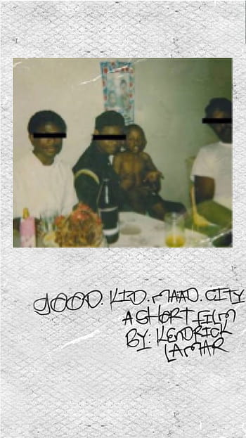 GKMC phone wallpaper I made for myself including my top 5 tracks from it  in no specific order  rKendrickLamar