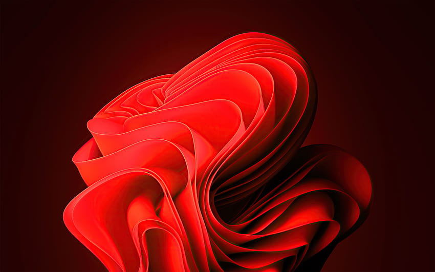 Windows 11 Red , Computer, Backgrounds, and, windows 11 glow HD wallpaper