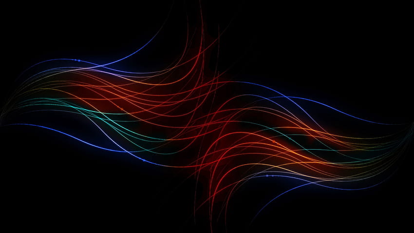 2560x1440 minimal, lines, waves, colorful, dual wide, 16:9, , 2560x1440 ,  background, 24168, minimal lines HD wallpaper | Pxfuel