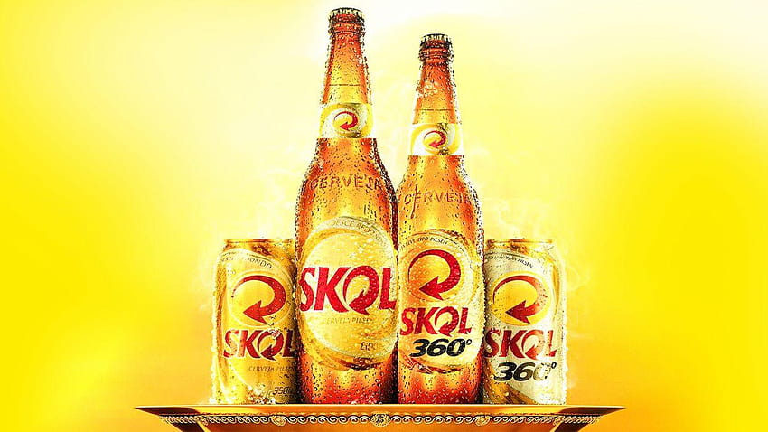 Beer alcohol drink drinks liquid still life, skol HD wallpaper