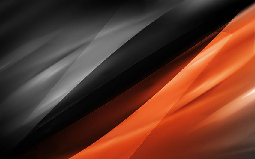 Abstract Dark , Orange, Black, And Gray Clip Art, Backgrounds • For You, orange and grey HD wallpaper