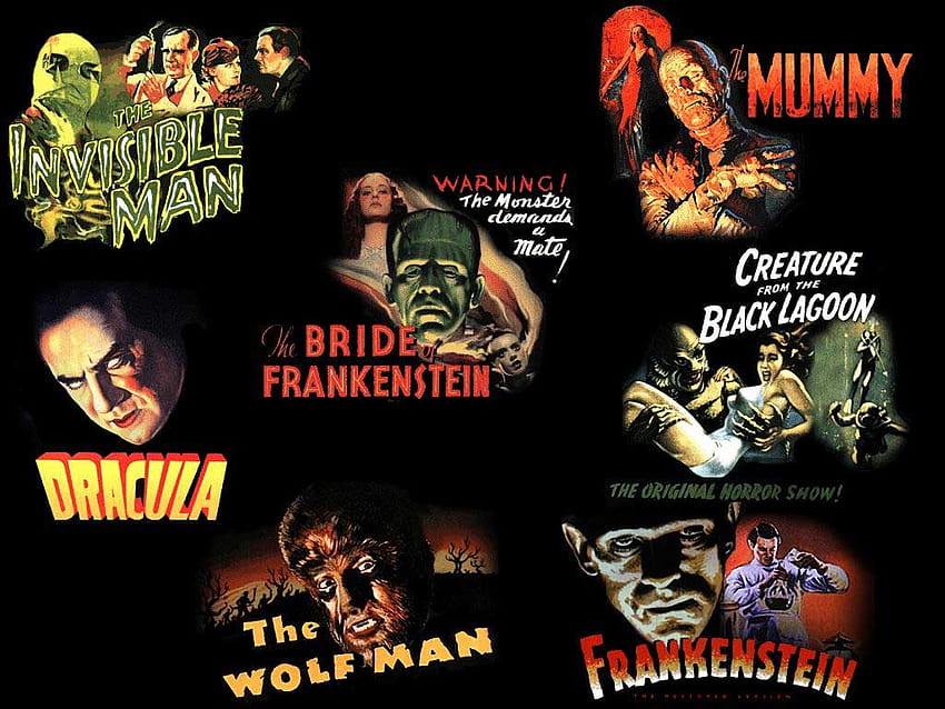 Best 4 Universal Monsters on Hip, universal movies HD wallpaper