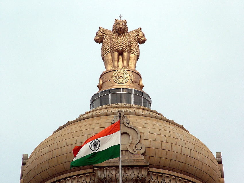 File:India flag emblem.jpg, indian emblem HD wallpaper