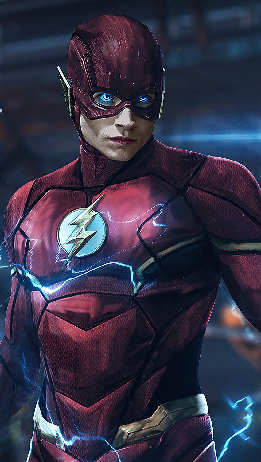 Ezra Miller as The Flash Ultra ID:5910, flash phone HD phone wallpaper
