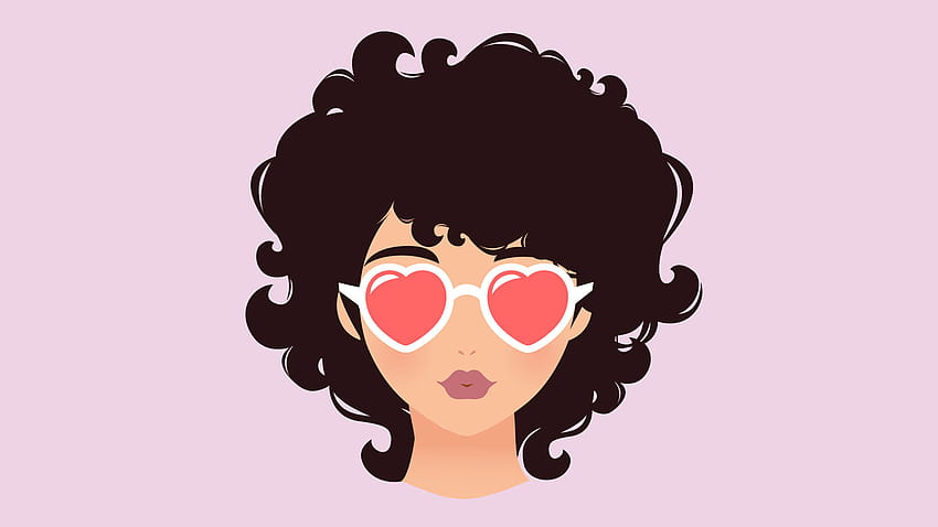 I Tried the Curly Girl Method on My Wavy Hair, curly girl cartoon HD wallpaper