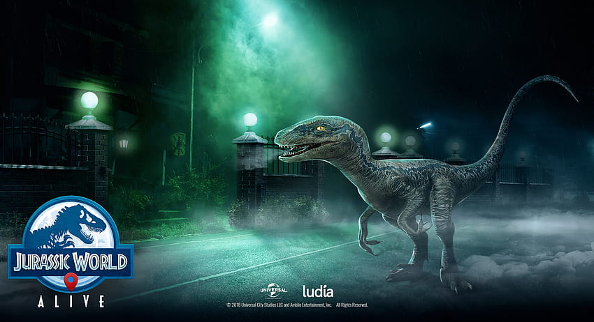 JWA Fanon File Odcinek 2: Velociraptor, niebieski raptor Tapeta HD
