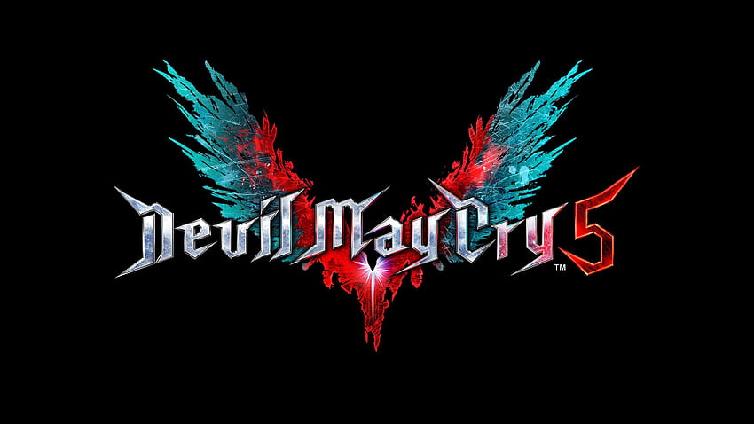 2560x1440 Devil May Cry 5 Logo 1440P Resolution HD wallpaper