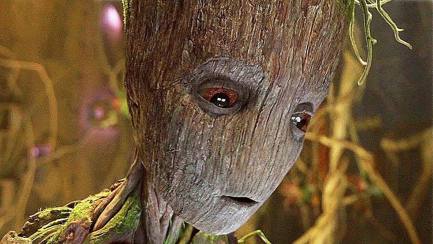 Rozdzierająca serce ostatnia kwestia Groota w Infinity War ujawniona, płacz groot Tapeta HD