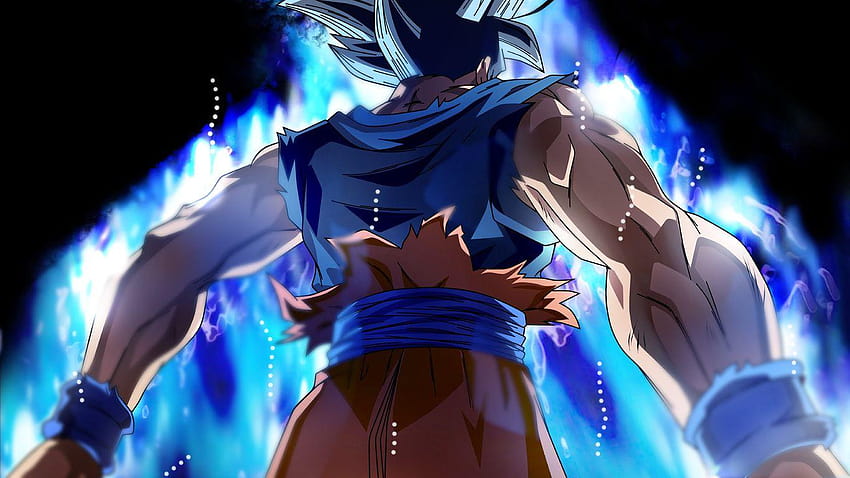 Download wallpaper 1366x768 ultra instinct, dragon ball super