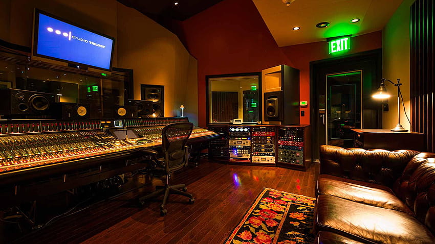 4 Music Recording Studio, music production studio HD wallpaper