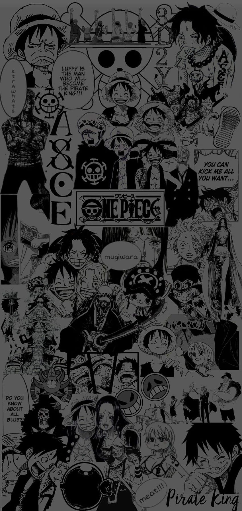 One Piece Manga, manga panel iphone HD phone wallpaper