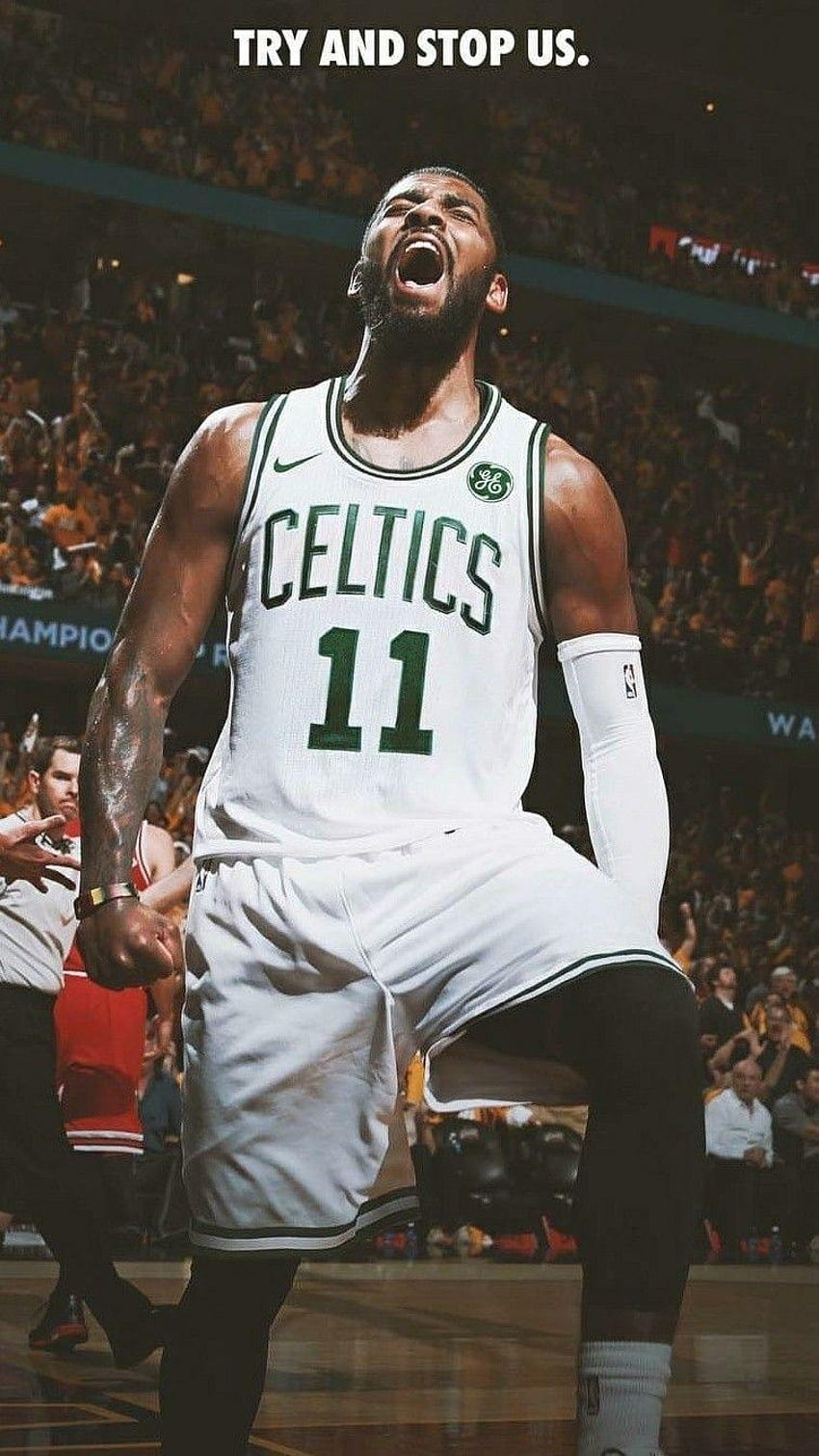 Kyrie Irving Boston Celtics Fond d'écran de téléphone HD