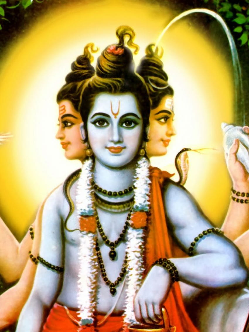 hinduski bóg dattatreya dattatreya [1600x1200] dla twojego telefonu komórkowego i tabletu, lord dattatreya Tapeta na telefon HD