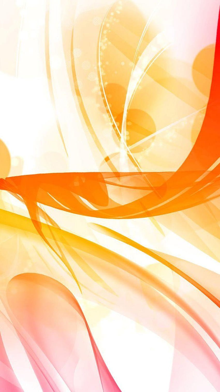 Bright Vision IPhone 6, orange abstrak HD phone wallpaper