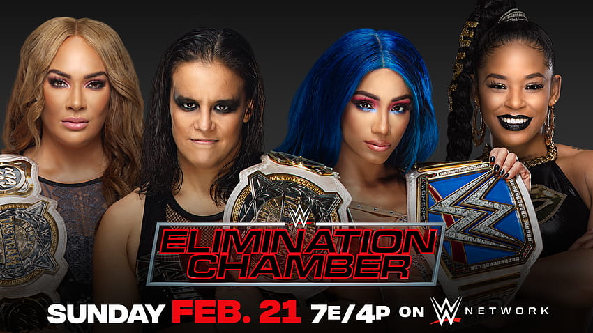 Окончателни избори за Drew McIntyre, Asuka и WWE Elimination Chamber 2021 Card, wwe tamina 2021 HD тапет