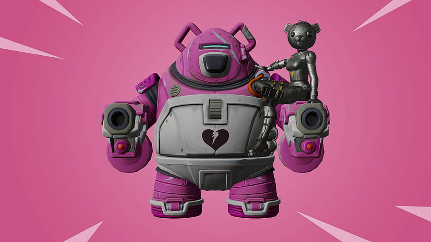 I made a Metal Team Leader in case anyone wanted to have one : FORTnITE, mecha team leader fortnite HD wallpaper