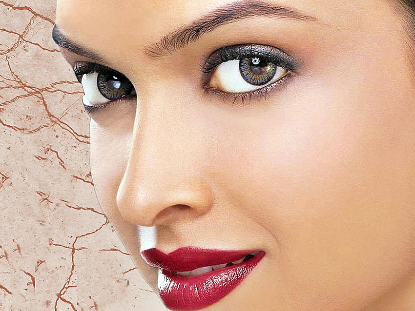 Deepika Padukone Red Hot Lips, deepika padukone close up HD wallpaper