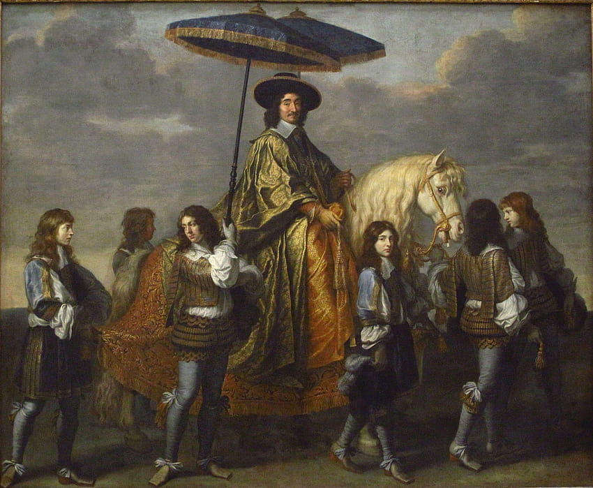 Historyk kostiumów: XVII wiek, Charles le Brun Tapeta HD