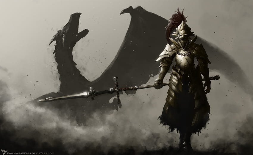Dark Souls Dragon Slayer, dragonslayer HD wallpaper