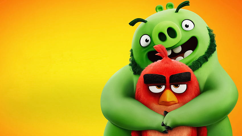 The Angry Birds Movie 2 Red & Leonard, angry birds movie 2 leonard HD wallpaper