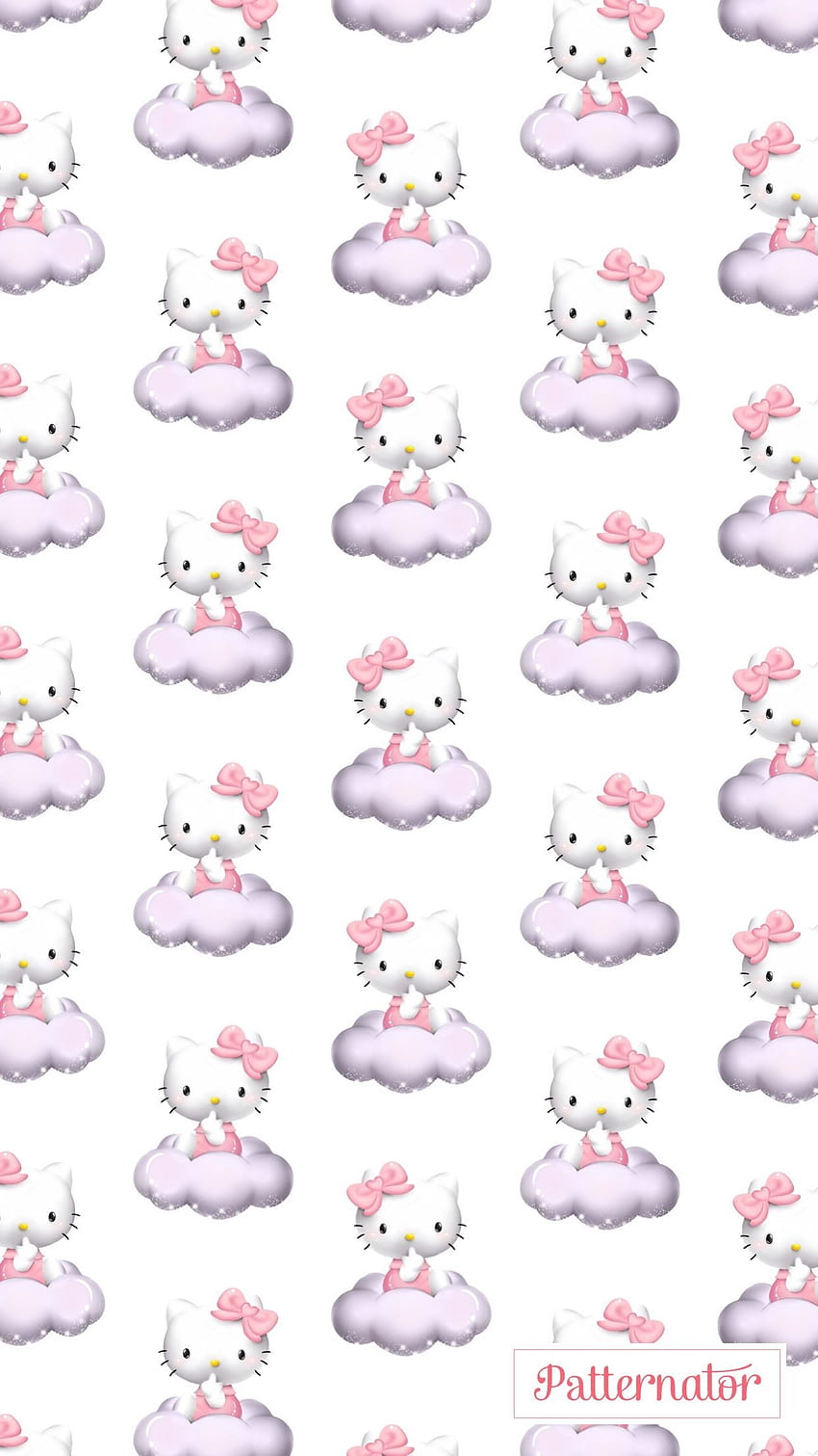 Hello Kitty Cute Backgrounds posted by Samantha Sellers, iphone kawaii sanrio HD phone wallpaper