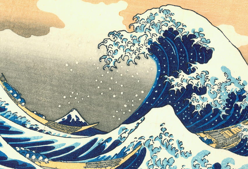 5 Japanese Wave, japan art HD wallpaper | Pxfuel