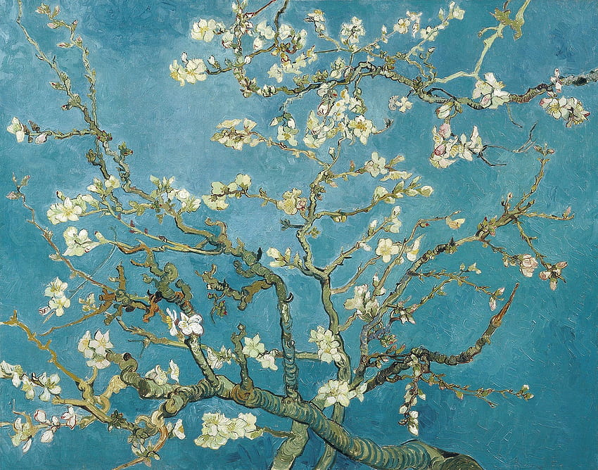 Almond Blossom Van Gogh Wallpaper HD