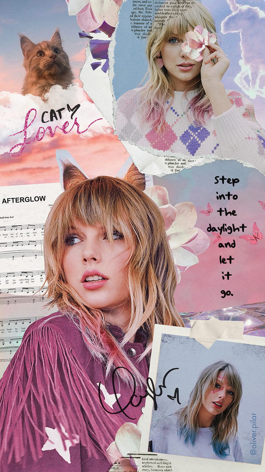 Minha Taylor Swift Collage 01 Papel de parede de celular HD