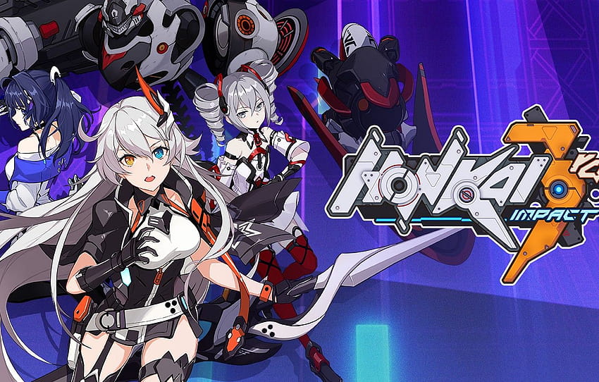 Video Game Honkai Impact 3rd Bronya Zaychik Fu Hua Kallen Kaslana Kiana ...