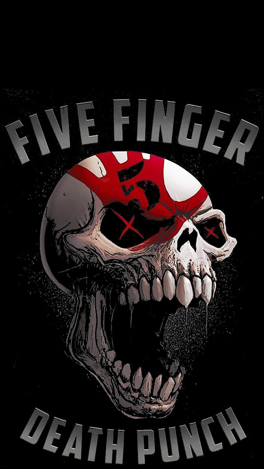 Five Finger Death Punch, пръсти android HD тапет за телефон